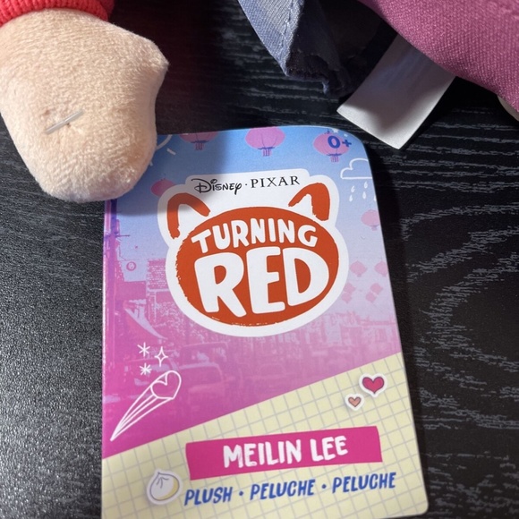 2022 Disney Parks Turning Red Mei Meilin Lee Plush New W/ Tags 16” - Picture 4 of 4
